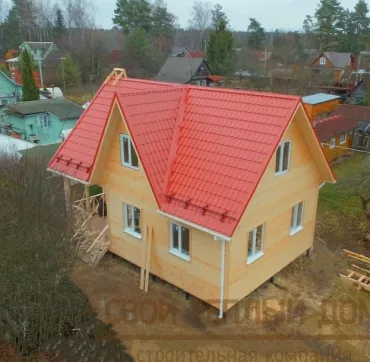Каркасный дом 6х9м