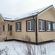 Одноэтажный дом 72 кв.м. по проекту заказчика