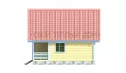 Каркасный дом 6х8 КМ-8