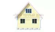 Каркасный дом 6х8 КМ-8