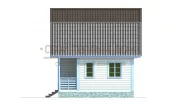 Каркасный дом 6х6 КМ-20