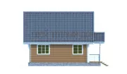 Каркасный дом 8х8 КМ-26