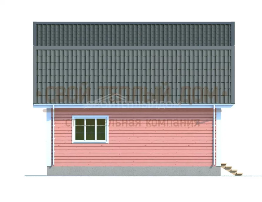 Каркасный дом 7х8 КМ-32