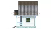Каркасный дом 4х5 КМ-34