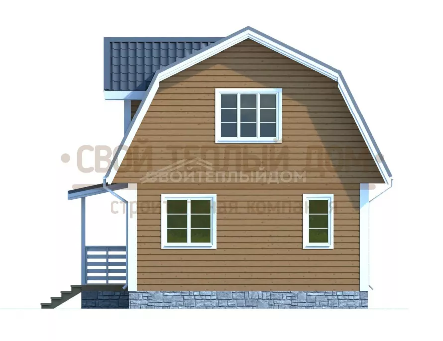 Каркасный дом 6х9 КМ-37