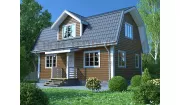 Каркасный дом 6х9 КМ-37