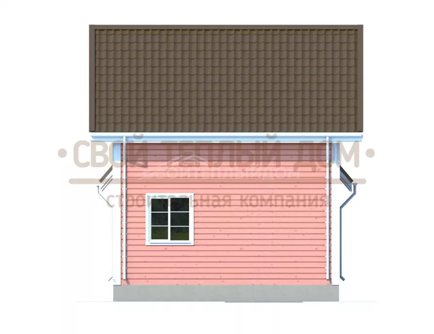 Каркасный дом 6х8 КМ-40
