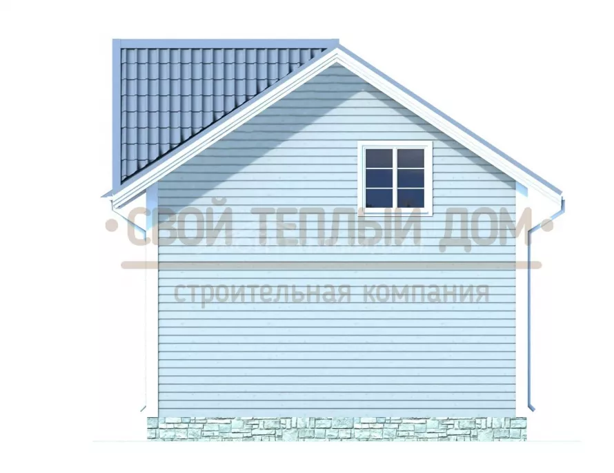 Каркасный дом 7х7 КД-14