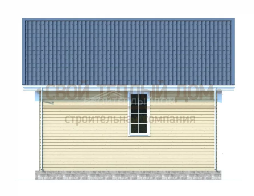 Каркасный дом 9х9,5 КД-25