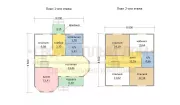 Каркасный дом 8х9,5 КД-28