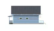 Каркасный дом 10х11,5 КД-35
