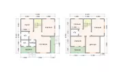 Каркасный дом 8х8 КД-36