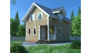 Каркасный дом 6х8 КД-47