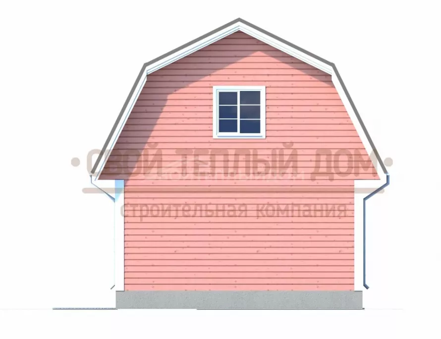 Дом из бруса 6х7 ДМ-11
