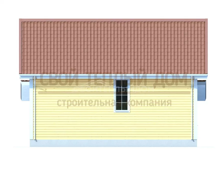 Дом из бруса 7х10 ДД-5