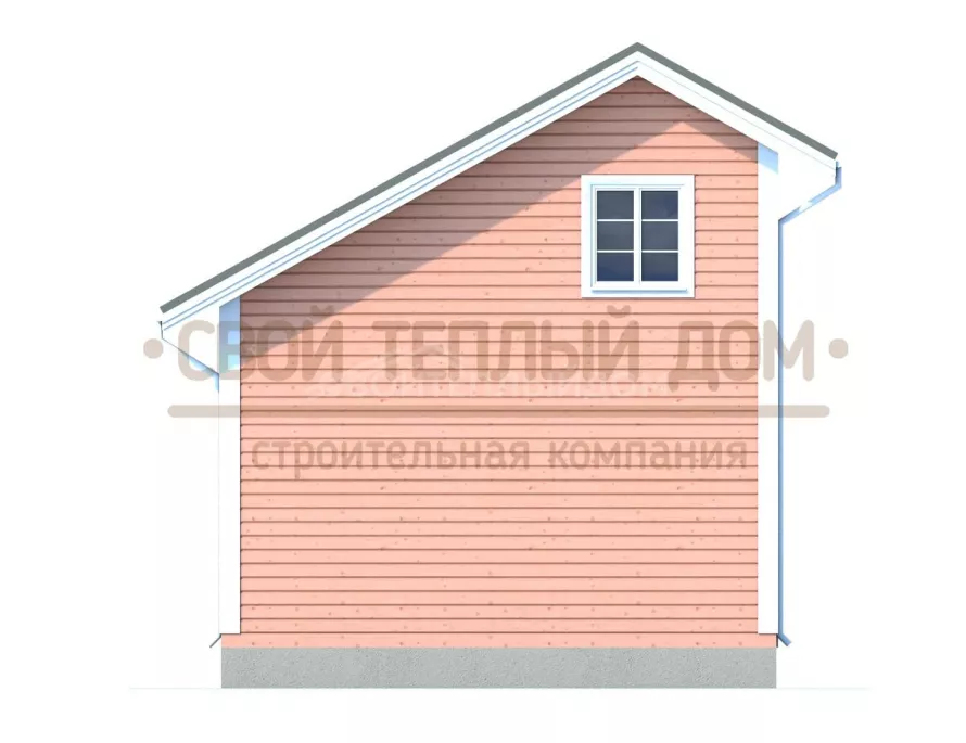 Дом из бруса 8х8 ДД-36
