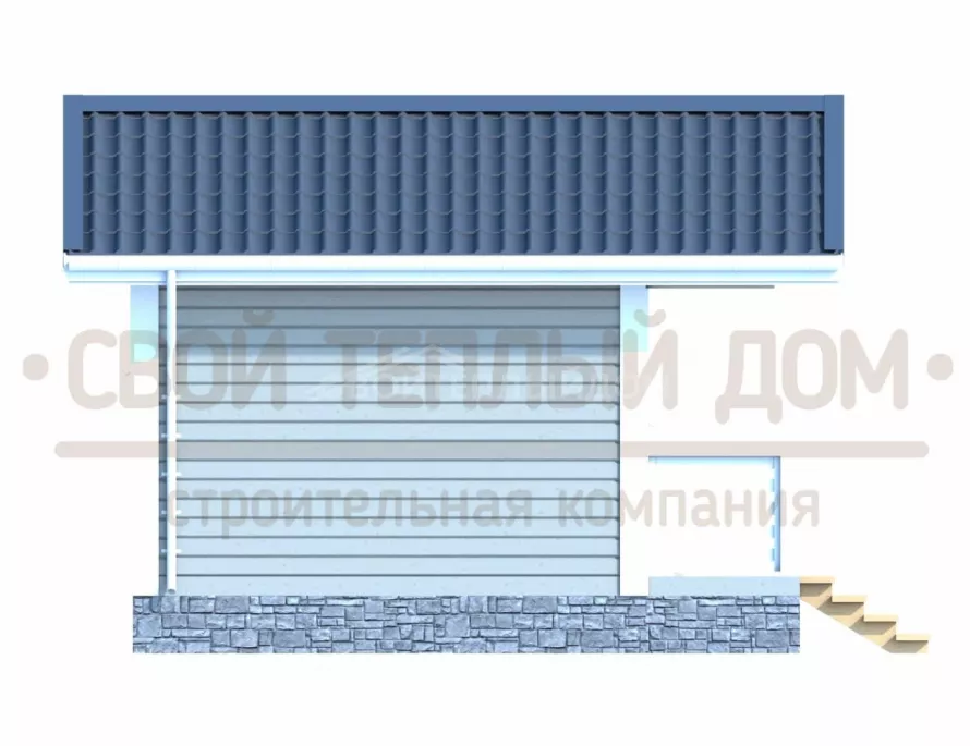 Баня из бруса 4х4 Б-2
