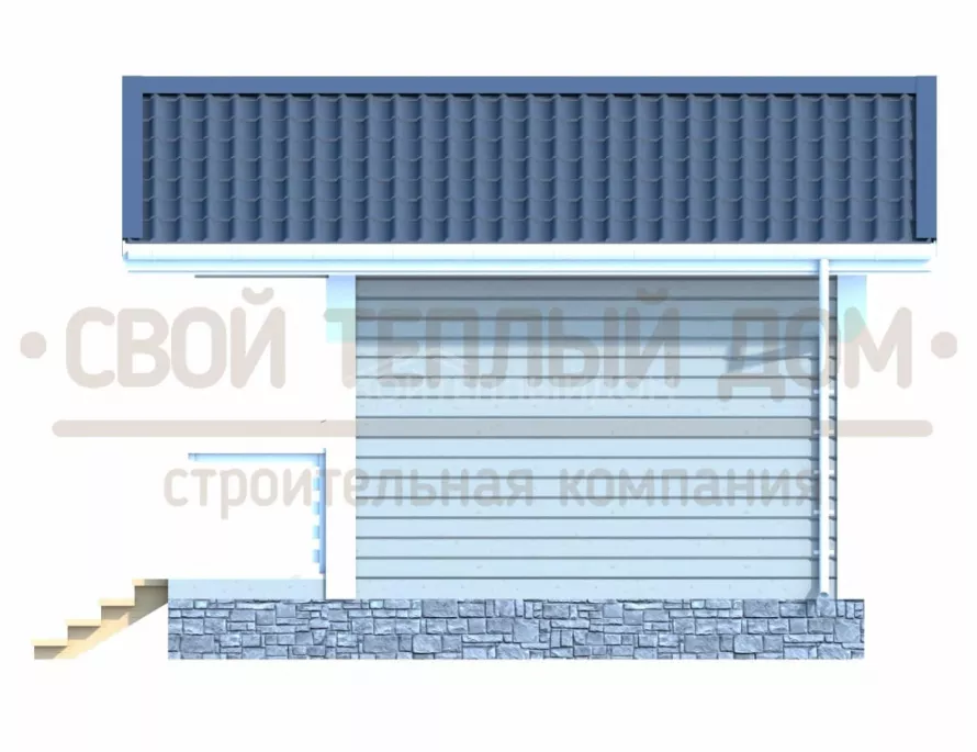 Баня из бруса 4х4 Б-2