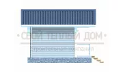 Баня из бруса 4х4 Б-2