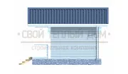 Баня из бруса 4х4 Б-2