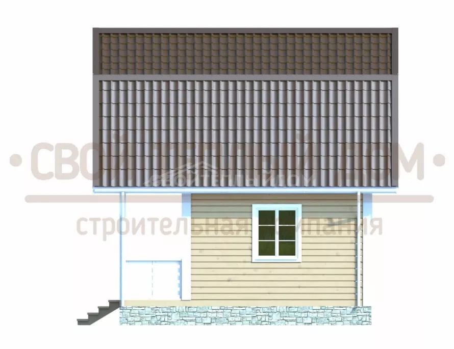 Баня из бруса 6х6 БМ-2