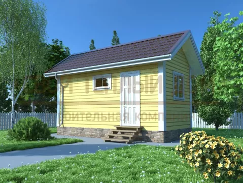 Баня из бруса 3х6 Б-5
