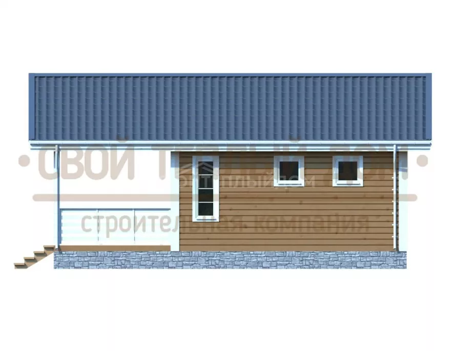 Баня из бруса 7х9 Б-10