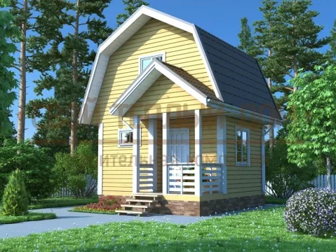 Баня из бруса 4х5 БМ-3
