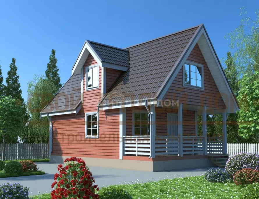 Каркасный дом 6х9 КМ-47