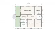 Каркасный дом 9х11 К-22