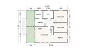 Каркасный дом 8х10 К-26