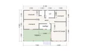 Каркасный дом 8х11 К-29