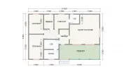 Каркасный дом 9х14 К-31
