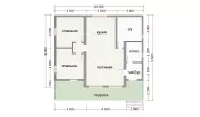 Каркасный дом 9,5х10 К-37