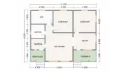 Финский дом 9х11,5 К-34