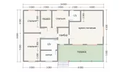 Финский дом 9х14 К-31