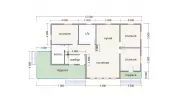 Каркасный дом 8х15 К-38
