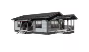 Каркасный дом 7х13,5 К-39