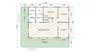 Каркасный дом 11х13 К-40