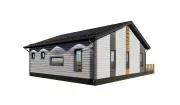 Каркасный дом 11,5х15 К-45