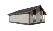 Каркасный дом 10х12 К-49