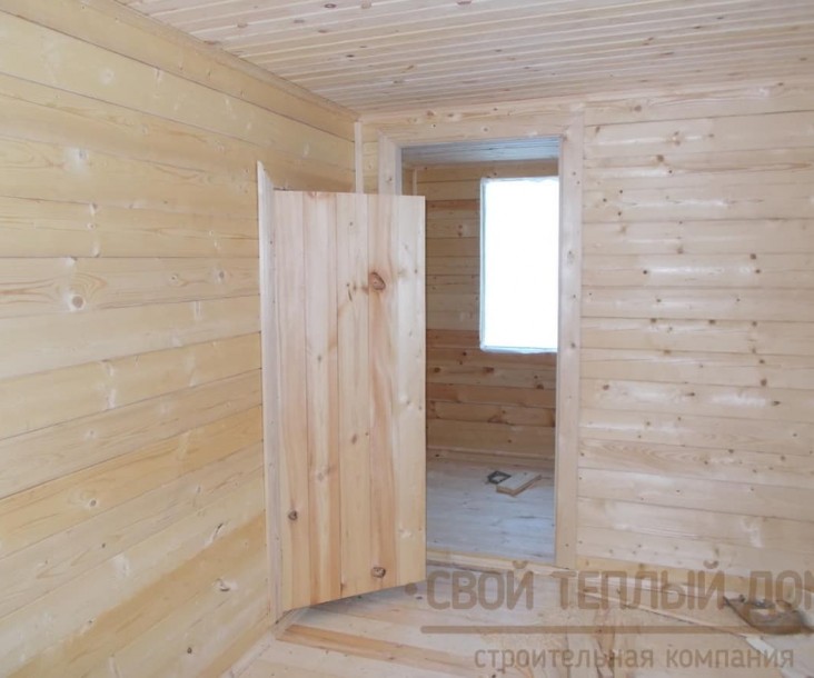 Баня из бруса 6х6м фото 4