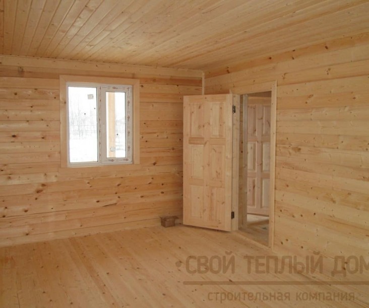 Дом из бруса 6х6м, проект ДМ-19 фото 6