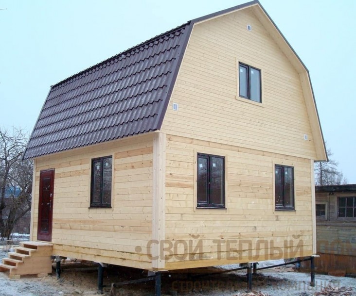 Дом из бруса 6х6м фото 2