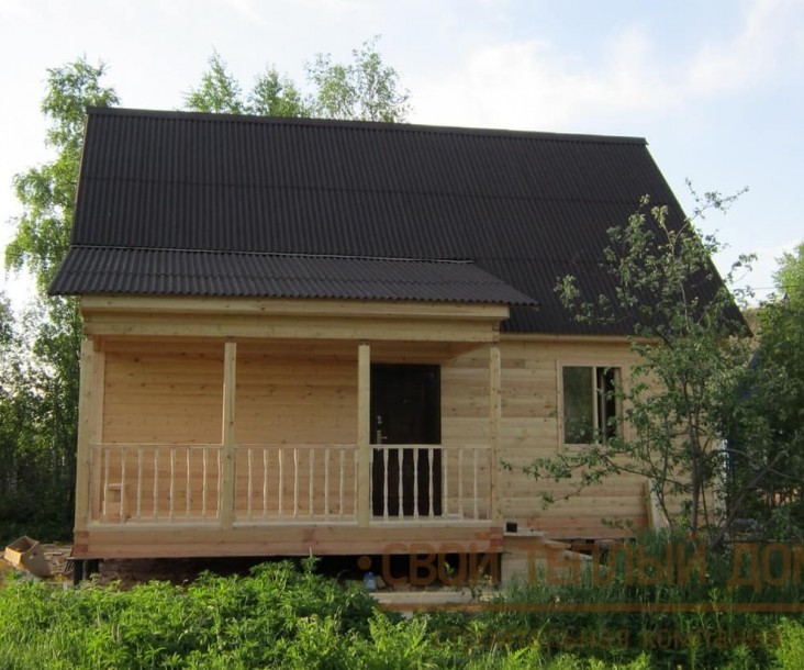 Дом из бруса 6х9м фото 7