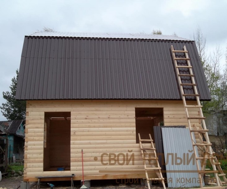 Дом из бруса 6х6м, проект ДМ-43 фото 10