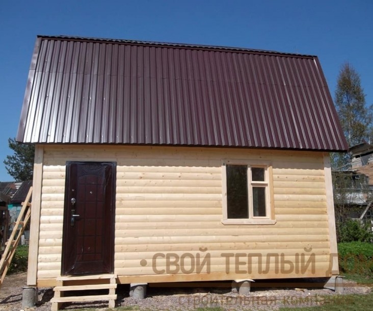 Дом из бруса 6х6м, проект ДМ-43 фото 12
