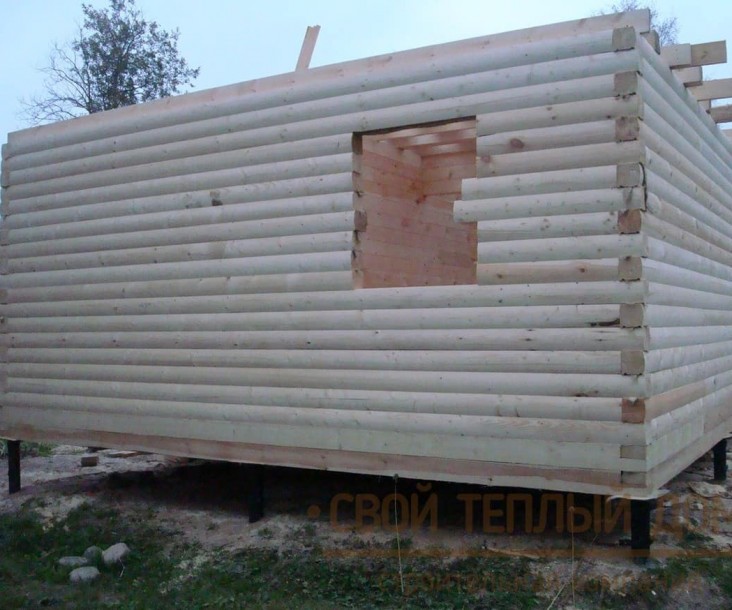 Дом из бруса 6х8м фото 5