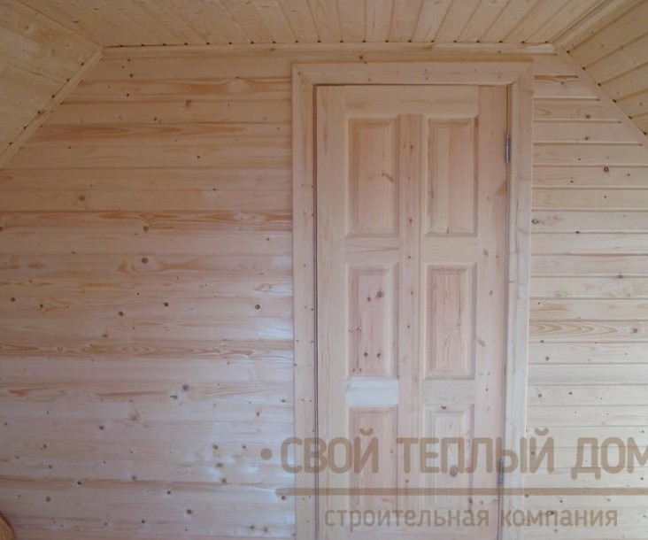Дом из бруса 6х8м фото 16
