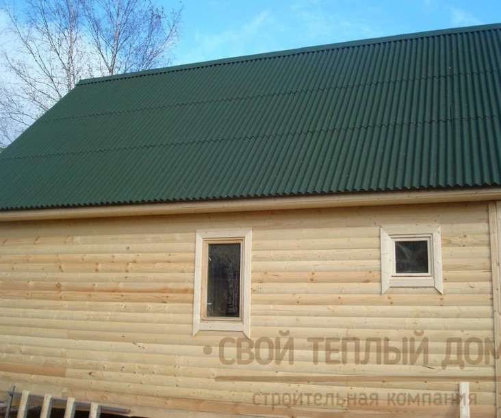 Дом из бруса 6х8м фото 11